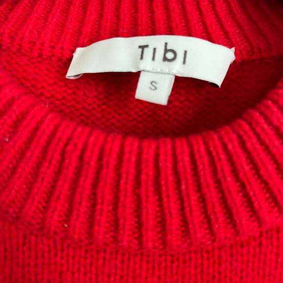 Tibi lambswool distressed sweater vest, S - Picture 4 of 5